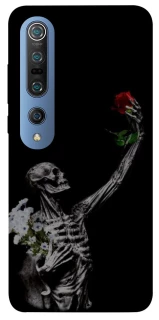 Чехол на Xiaomi Mi 10 / Mi 10 Pro Skeleton vs Rose фото 1 из 1