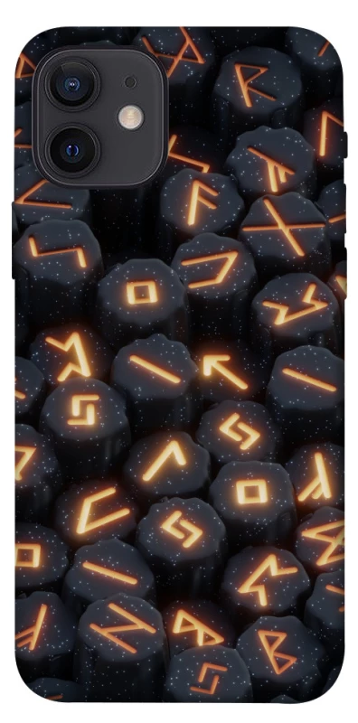Чехол на Apple iPhone 12 (6.1") Огненые руны фото 1 из 1