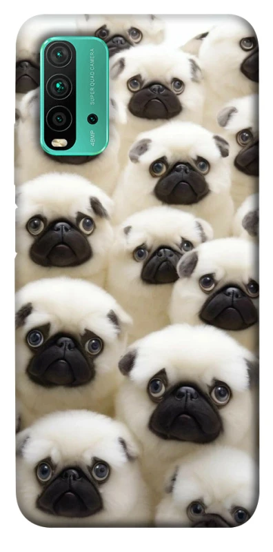 Чохол на Xiaomi Redmi Note 9 4G / Redmi 9 Power Doggy Pug Love фото 1 з 1