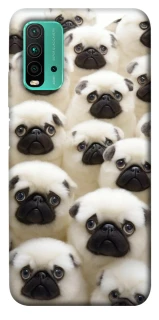Чохол на Xiaomi Redmi Note 9 4G / Redmi 9 Power Doggy Pug Love фото 1 з 1