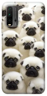 Чохол на Xiaomi Redmi 9T Doggy Pug Love фото 1 з 1