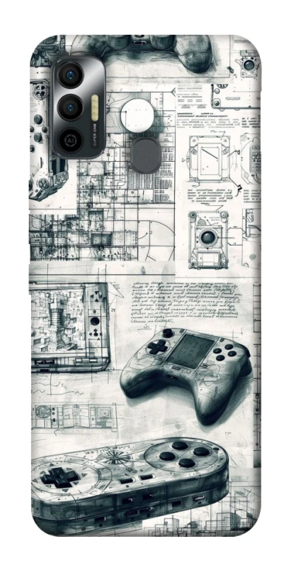 Чехол на TECNO Spark 7 Gamer Zone ver.2 фото 1 из 1