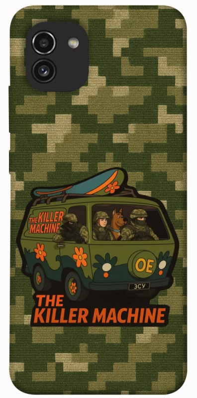 Чехол на Samsung Galaxy A03 Funny machine фото 1 из 1