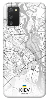 Чохол на Samsung Galaxy A02s Kiev white map фото 1 з 1