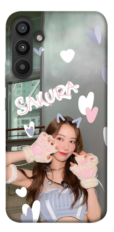 Чохол на Samsung Galaxy A34 5G Sakura - LE SSERAFIM фото 1 з 1