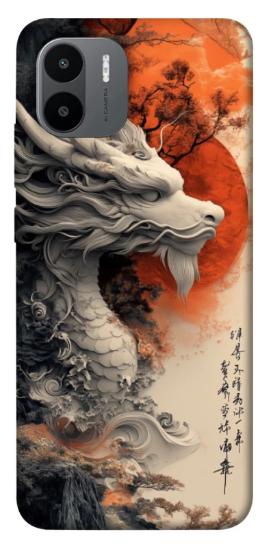 Чохол на Xiaomi Redmi A1 / A2 white dragon фото 1 з 1