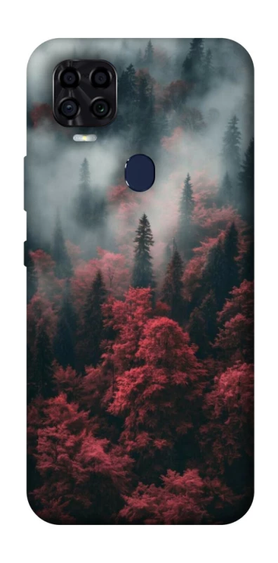 Чехол на ZTE Blade v2020 Red Wood фото 1 из 1