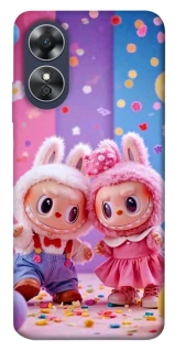 Чехол на Oppo A17 Labubu twins ver.3 фото 1 из 1