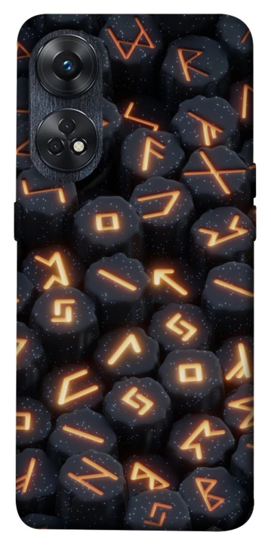 Чохол на Oppo Reno 8T 4G Вогняні руни фото 1 з 1