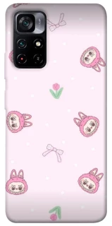 Чохол на Xiaomi Poco M4 Pro 5G Labubu Flower фото 1 з 1