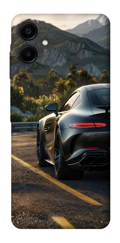 Чехол на Samsung Galaxy A06 Car in the mountains фото 1 из 1