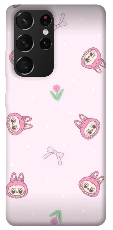 Чохол на Samsung Galaxy S21 Ultra Labubu Flower фото 1 з 1