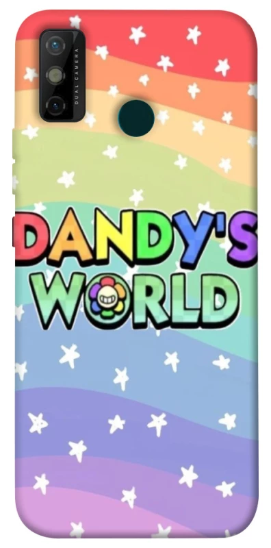 Чохол на TECNO Spark 6 Go Dandysworld rainbow stars фото 1 з 1