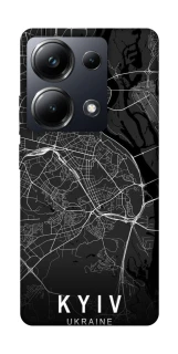 Чехол на Xiaomi Poco M6 Pro 4G Kyiv map фото 1 из 1