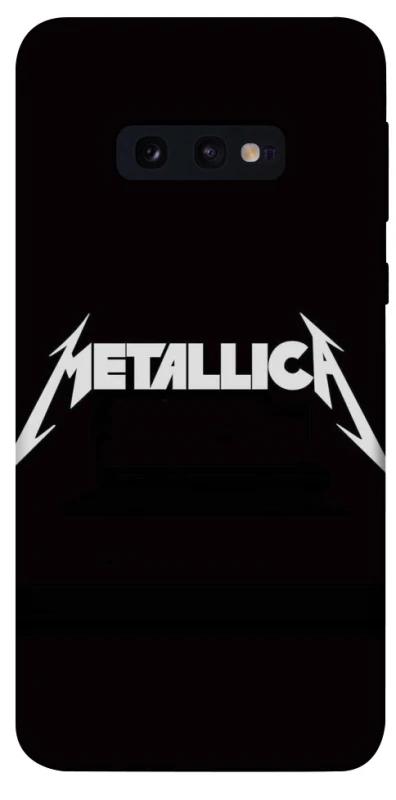 Чохол на Samsung Galaxy S10e Metallica logo фото 1 з 1