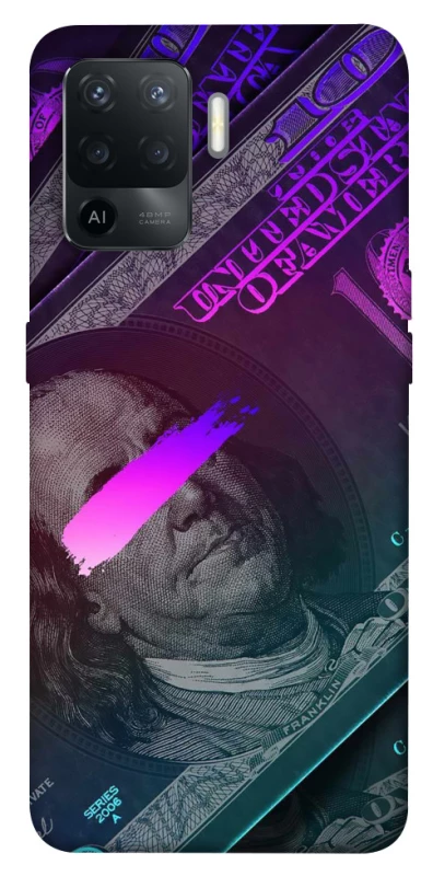 Чехол на Oppo Reno 5 Lite Neo dollar v2 фото 1 из 1