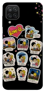 Чохол на Samsung Galaxy A12 Love is ver.4 фото 1 з 1