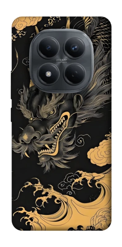 Чохол на Xiaomi Redmi Note 15 Pro 4G gold dragon фото 1 з 1