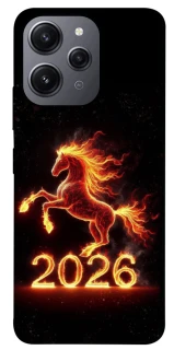 Чохол на Xiaomi Redmi 12 Red Fire Horse ver.1 фото 1 з 1