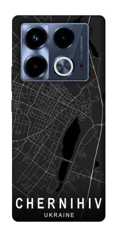Чохол на Infinix Note 40 4G Chernihiv map фото 1 з 1