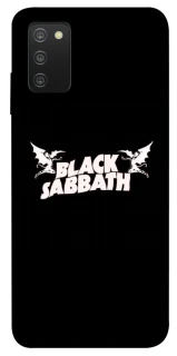 Чохол на Samsung Galaxy A03s Black Sabbath logo ver.2 фото 1 Чохол на Samsung Galaxy A03s Black Sabbath logo ver.2 фото 1 з 1