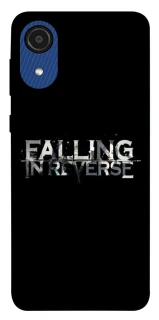 Чехол на Samsung Galaxy A03 Core Falling In Reverse logo фото 1 Чехол на Samsung Galaxy A03 Core Falling In Reverse logo фото 1 из 1