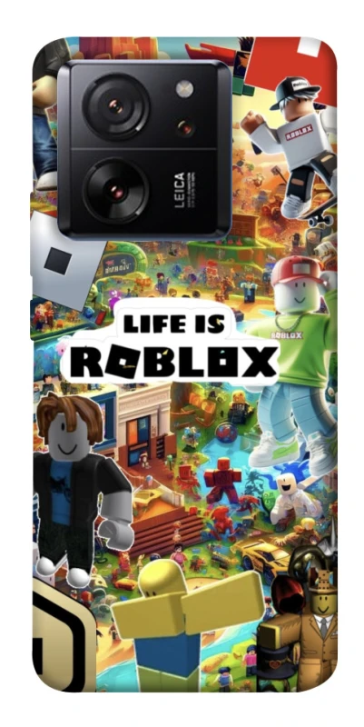 Чохол на Xiaomi 13T Life is Roblox фото 1 з 1