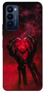 Чохол на TECNO Camon 18 Heart in the hands of a skeleton фото 1 з 1