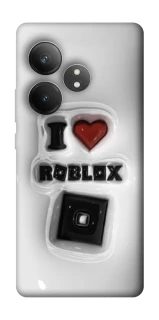 Чехол на Realme GT Neo 6 SE I love Roblox фото 1 из 1