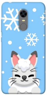 Чохол на Xiaomi Redmi 5 Plus / Redmi Note 5 (Single Camera) Adopt Me Snow Kitty Smile фото 1 з 1