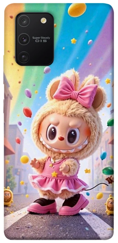 Чохол на Samsung Galaxy S10 Lite Labubu rainbow фото 1 з 1