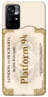 Чохол на Xiaomi Poco M4 Pro 5G Ticket 9-3/4 фото 1 з 1