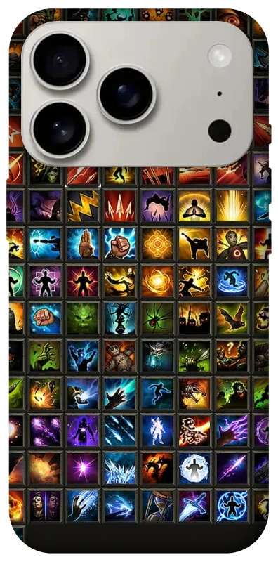 Чохол на Apple iPhone 17 Pro (6.3") Abilities menu ver.3 фото 1 з 1