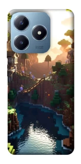 Чехол на Realme C63 Minecraft sunset фото 1 из 1