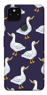 Чехол на Google Pixel 5A Гуси с претензией фото 1 из 1