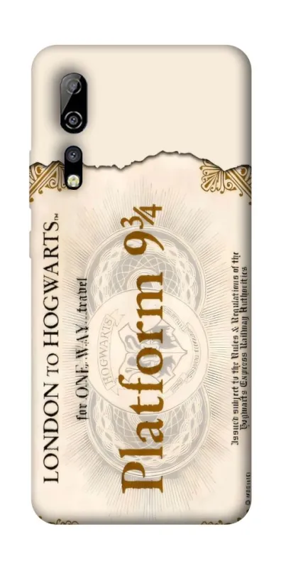 Чохол на ZTE Axon 10 Pro Ticket 9-3/4 фото 1 з 1