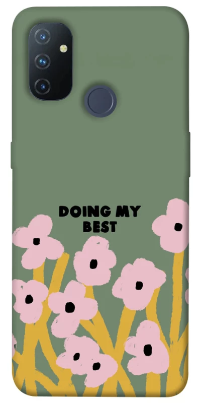Чохол на OnePlus Nord N100 Doing my best фото 1 з 1