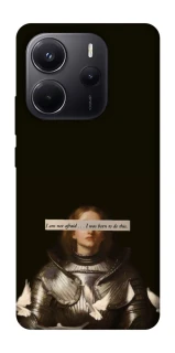 Чехол на Xiaomi Redmi Note 14 4G (Europe version) Not afraid фото 1 из 1