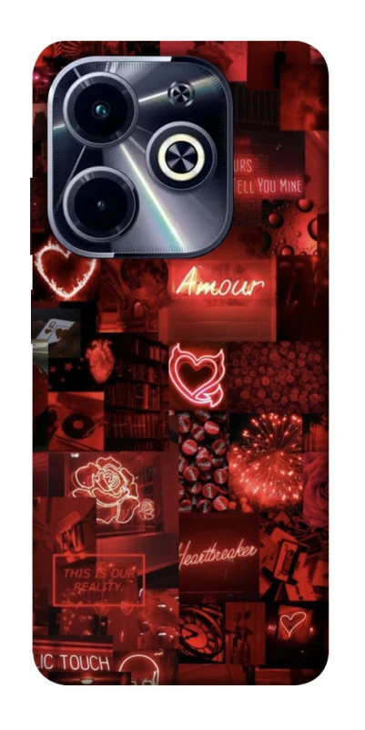 Чохол на Infinix Hot 40i Love collage ver.6 фото 1 з 1