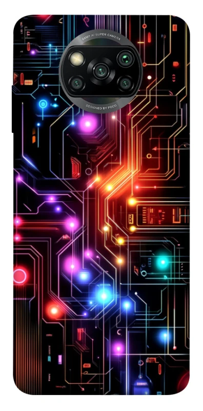 Чехол на Xiaomi Poco X3 NFC / Poco X3 Pro CyberPhone v7 фото 1 из 1