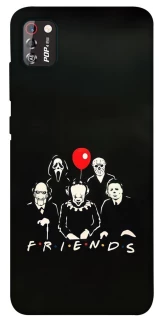 Чохол на TECNO POP 4 Pro Horror Friends фото 1 з 1