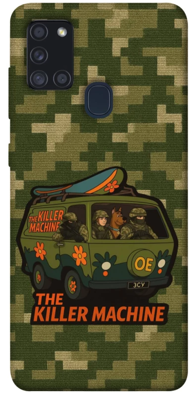 Чохол на Samsung Galaxy A21s Funny machine фото 1 з 1