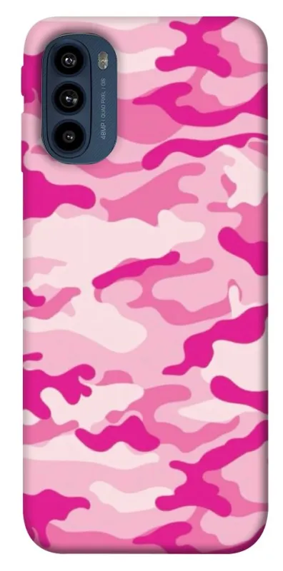 Чехол на Motorola Moto G41 camouflage pink фото 1 из 1
