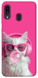 Чохол на Samsung Galaxy A20 / A30 Pink kitty фото 1 Чохол на Samsung Galaxy A20 / A30 Pink kitty фото 1 з 1