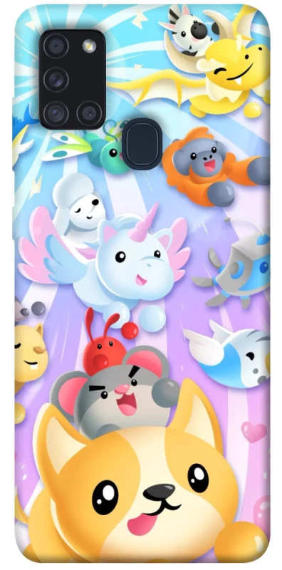 Чохол на Samsung Galaxy A21s Adopt Me Rainbow Pet Parade фото 1 з 1