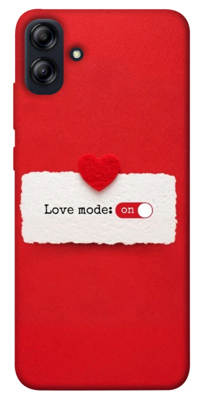 Чохол на Samsung Galaxy A04e Love Mode ON фото 1 з 1