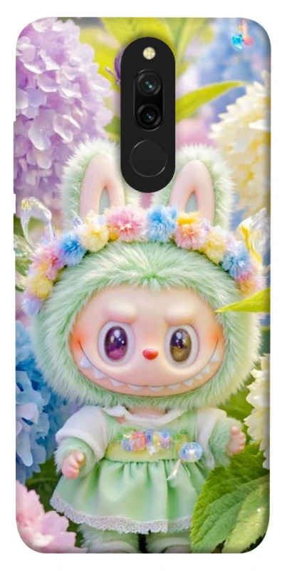 Чехол на Xiaomi Redmi 8 Labubu & Flowers ver.2 фото 1 из 1
