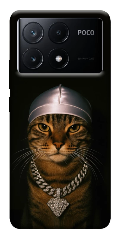 Чохол на Xiaomi Poco X6 Cat in Bling фото 1 з 1