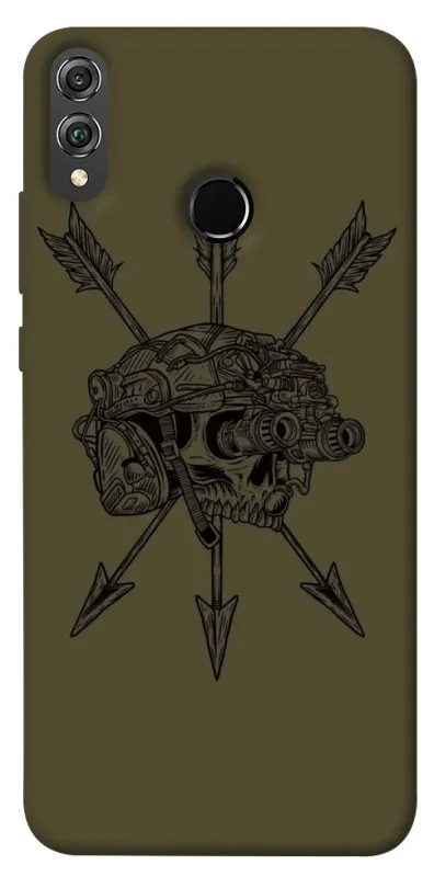 Чохол на Huawei Honor 8X Mil skull фото 1 з 1