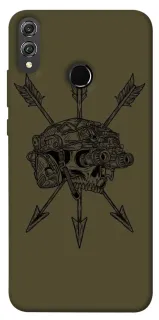 Чехол на Huawei Honor 8X Mil skull фото 1 из 1